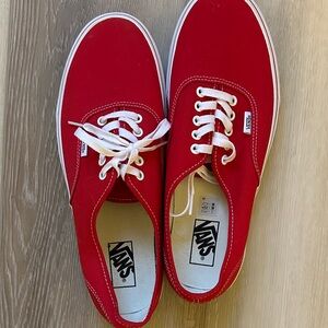 Vans Red shoes